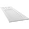 Ekena Millwork True Fit PVC San Miguel Mission Style Fixed Mount Shutters, Unfinished, 15W x 32H, PR TFP001SM15X032UN - alternate 9